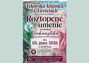 ROZTOPENÉ UMENIE - workshop enkaustiky